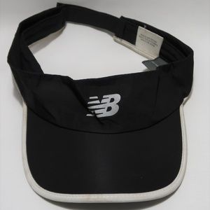 Women's NEW BALANCE Black Adjustable Visor